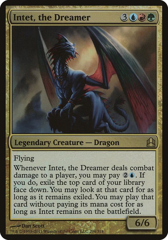 Intet the Dreamer Commander 204/15 (Oversize Cards)  - Foil | Good Games Modbury
