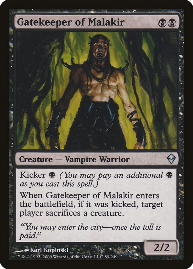 Gatekeeper of Malakir 89/249 (Zendikar)  | Good Games Modbury