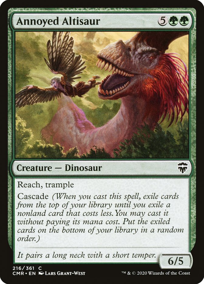 Annoyed Altisaur [Commander Legends] | Good Games Modbury