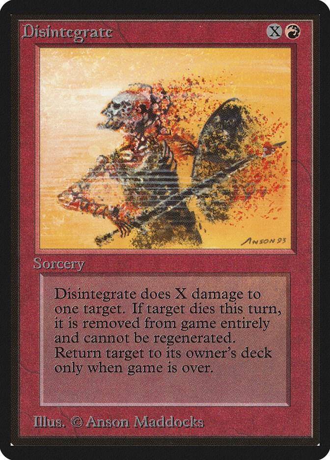 Disintegrate 141/302 (Beta Edition)  | Good Games Modbury
