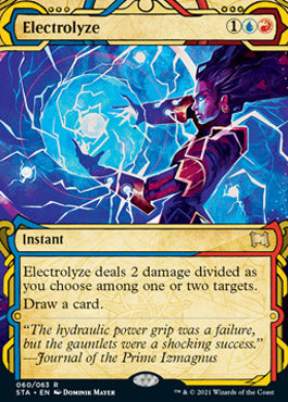 Electrolyze (Foil Etched) [Strixhaven: School of Mages Mystical Archive] | Good Games Modbury