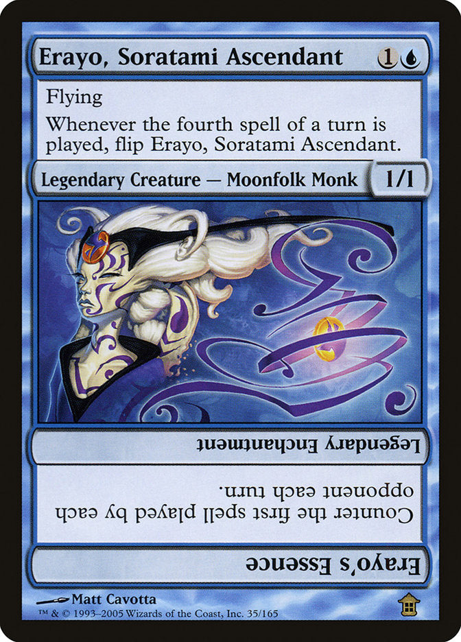 Erayo, Soratami Ascendant // Erayo's Essence 35/165 (Saviors of Kamigawa)  - Foil | Good Games Modbury