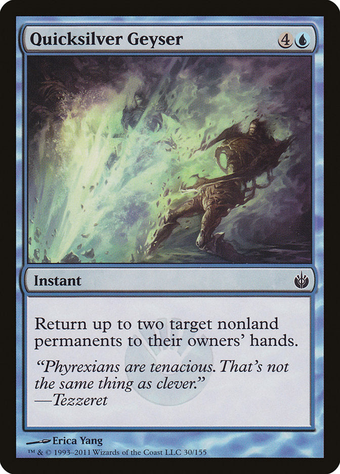 Quicksilver Geyser 30 (Mirrodin Besieged)  | Good Games Modbury