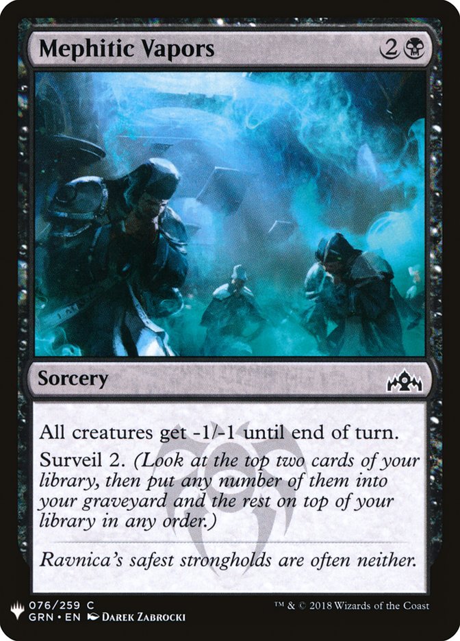 Mephitic Vapors [Mystery Booster] | Good Games Modbury