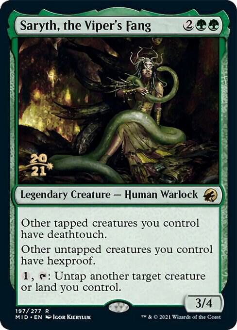 Saryth the Vipers Fang 197s/171 (Prerelease Cards)  - Foil | Good Games Modbury