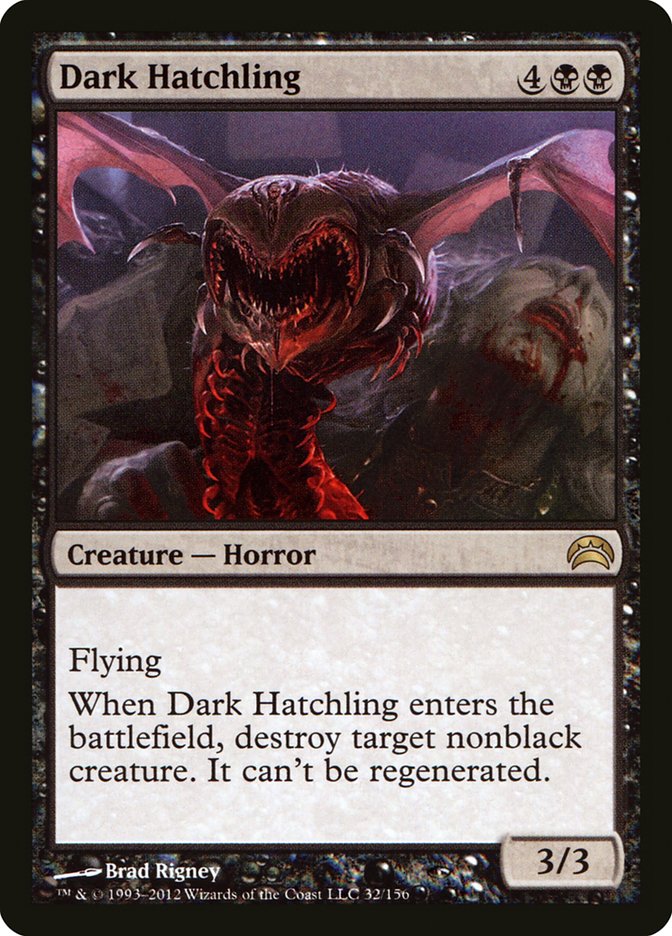 Dark Hatchling [Planechase 2012] | Good Games Modbury