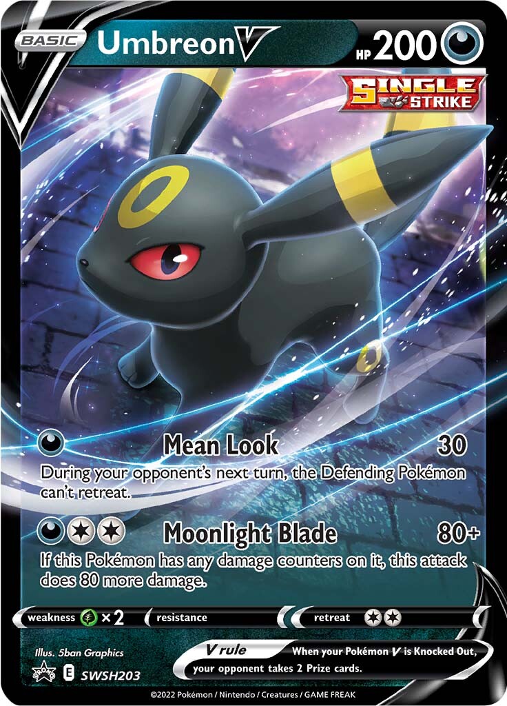 Umbreon V (SWSH203) [Sword & Shield: Black Star Promos] | Good Games Modbury