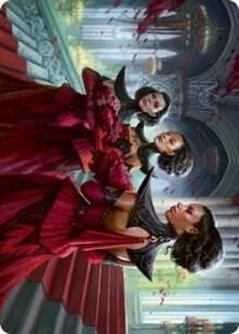 Olivias Attendants Art Card 47 (Art Series: Innistrad: Crimson Vow)  | Good Games Modbury