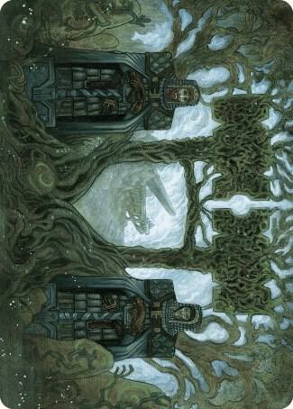 Court of Garenbrig Art Card 54 (Art Series: Wilds of Eldraine)  | Good Games Modbury