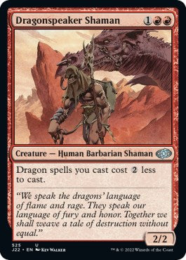 Dragonspeaker Shaman [Jumpstart 2022] | Good Games Modbury