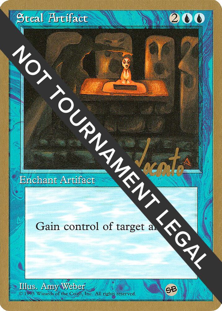 Steal Artifact 1996 Michael Loconto 4ED SB ml105sb/308 (World Championship Decks)  | Good Games Modbury