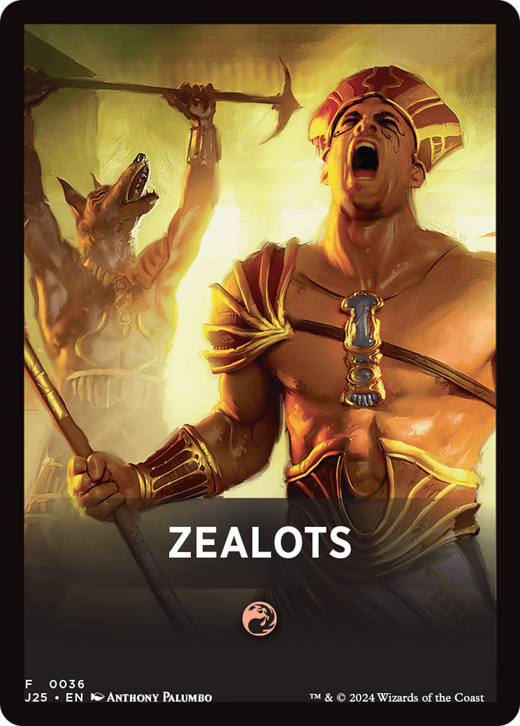 Zealots Theme Card [Foundations Jumpstart Front Cards] | Good Games Modbury