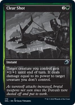 Clear Shot 176/534 (Innistrad: Double Feature)  - Foil | Good Games Modbury