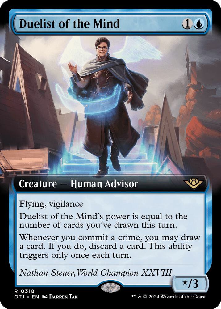 Duelist of the Mind 318/286 (Outlaws of Thunder Junction)  - Extended Art | Good Games Modbury