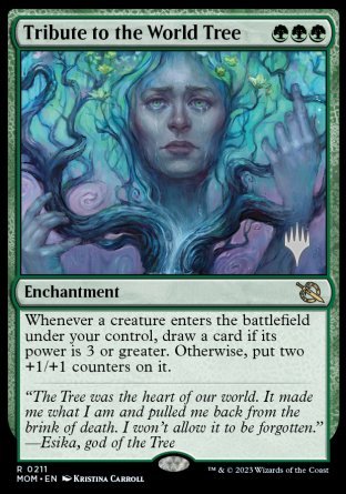 Tribute to the World Tree (Promo Pack) [March of the Machine Promos] | Good Games Modbury