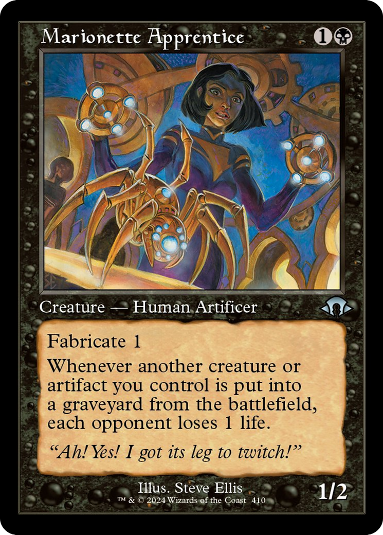 Marionette Apprentice (Retro) [Modern Horizons 3] | Good Games Modbury