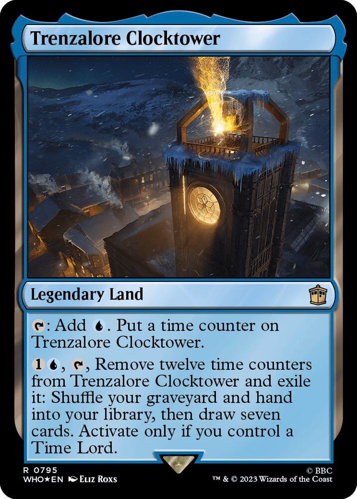 Trenzalore Clocktower 795/331 (Universes Beyond: Doctor Who)  - Surge Foil | Good Games Modbury