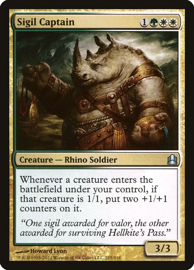 Sigil Captain 225/318 (Commander)  | Good Games Modbury