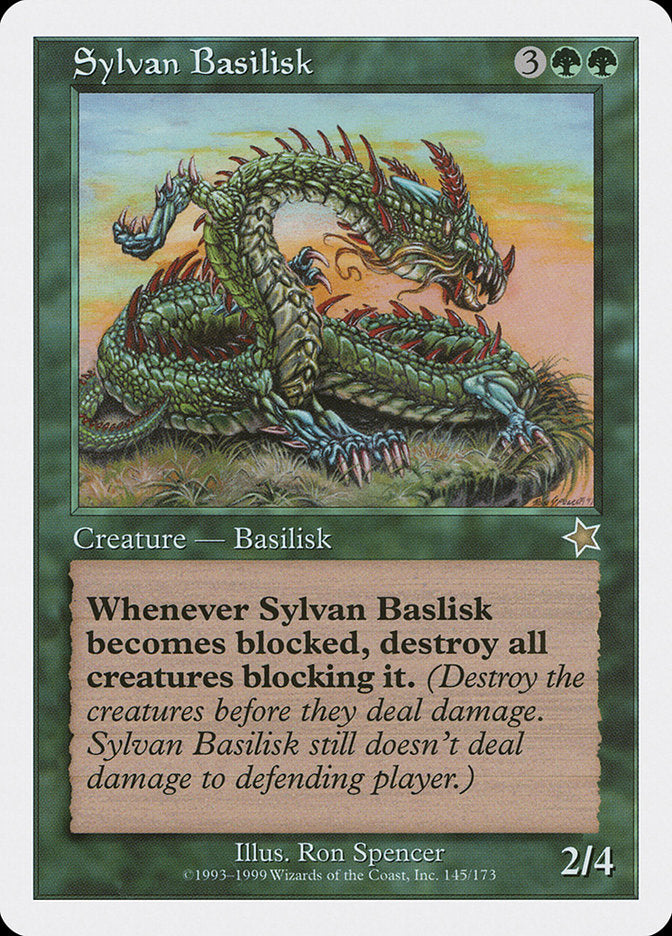 Sylvan Basilisk [Starter 1999] | Good Games Modbury