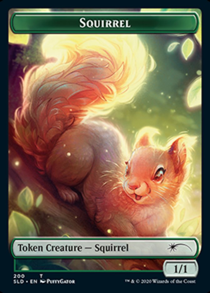 Squirrel Token [Secret Lair Drop Series] | Good Games Modbury