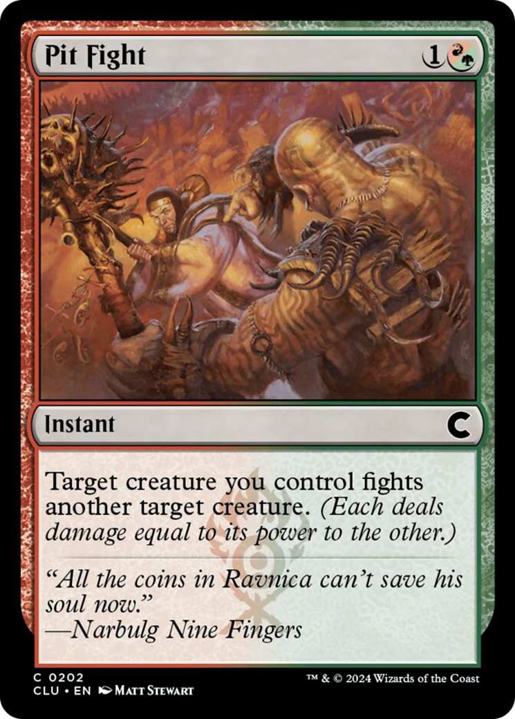 Pit Fight [Ravnica: Clue Edition] | Good Games Modbury
