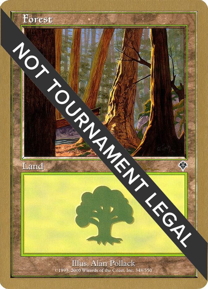 Forest 348 2001 Jan Tomcani INV jt348a/138 (World Championship Decks)  | Good Games Modbury