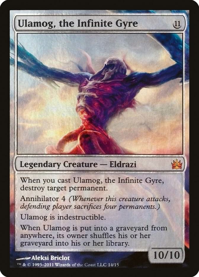 Ulamog, the Infinite Gyre 14/15 (From the Vault: Legends)  - Foil | Good Games Modbury