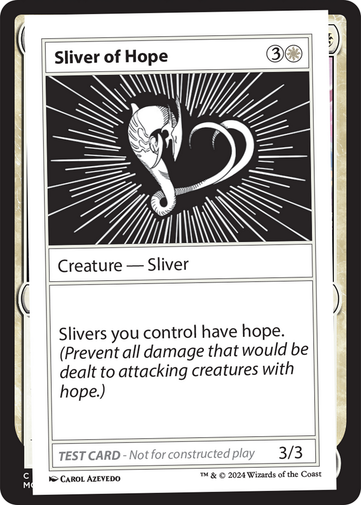 Sliver of Hope [Mystery Booster 2 Playtest Cards] | Good Games Modbury