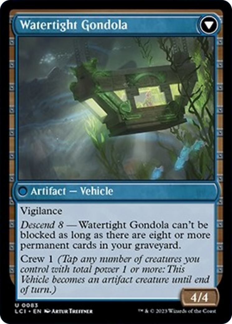 Waterlogged Hulk // Watertight Gondola [The Lost Caverns of Ixalan] | Good Games Modbury