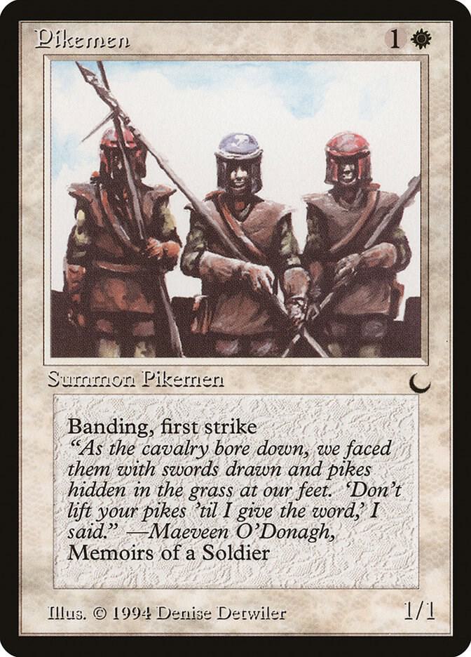 Pikemen 15/119 (The Dark)  | Good Games Modbury