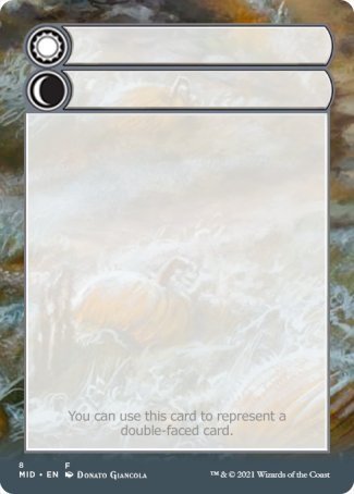 Helper Card (8/9) [Innistrad: Midnight Hunt Tokens] | Good Games Modbury