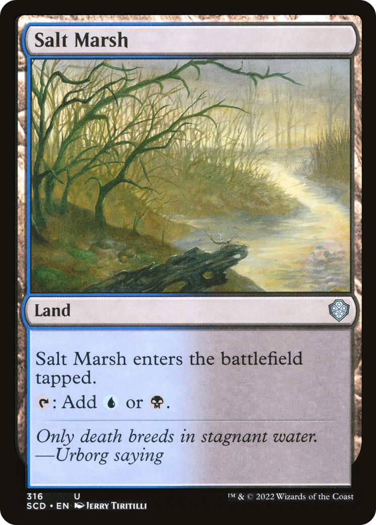 Salt Marsh [Starter Commander Decks] | Good Games Modbury