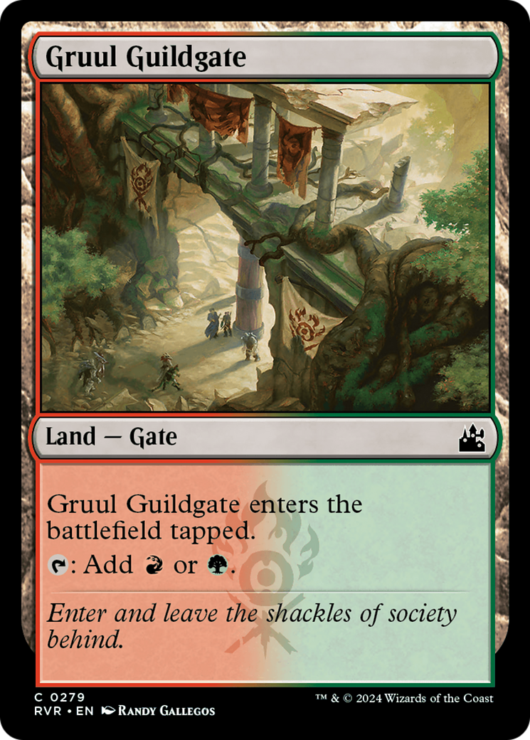 Gruul Guildgate [Ravnica Remastered] | Good Games Modbury