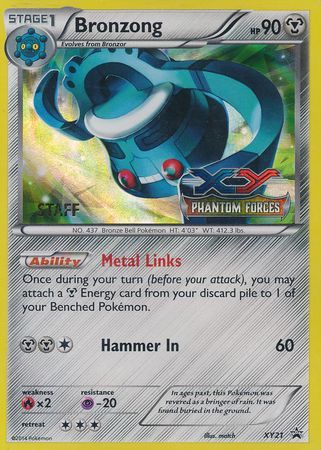 Bronzong (XY21) (Staff) [XY: Black Star Promos] | Good Games Modbury