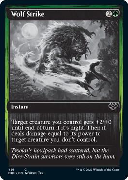 Wolf Strike 495/534 (Innistrad: Double Feature)  - Foil | Good Games Modbury