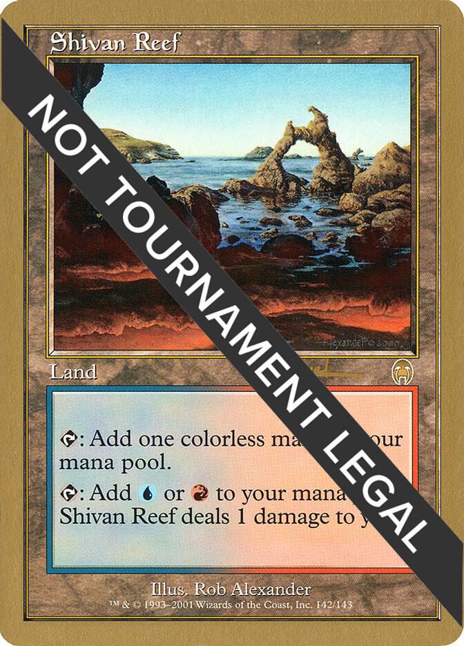 Shivan Reef 2001 Antoine Ruel APC ar142/138 (World Championship Decks)  | Good Games Modbury