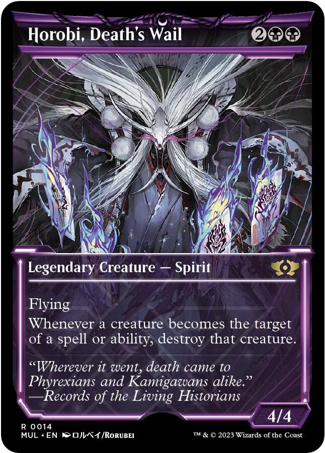 Horobi, Death's Wail 14/65 (March of the Machine: Multiverse Legends)  - Showcase Foil | Good Games Modbury