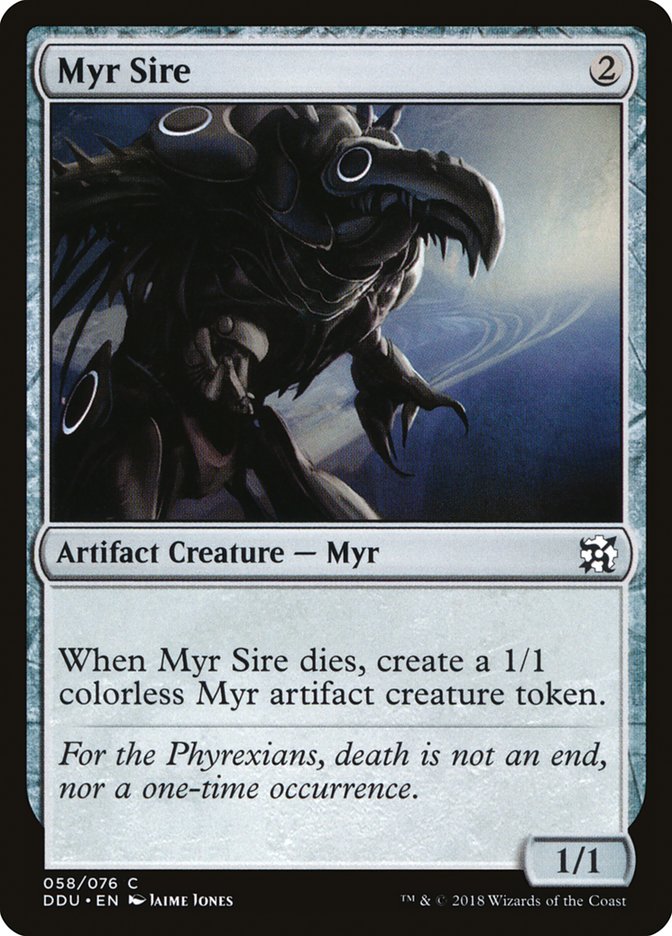 Myr Sire [Duel Decks: Elves vs. Inventors] | Good Games Modbury