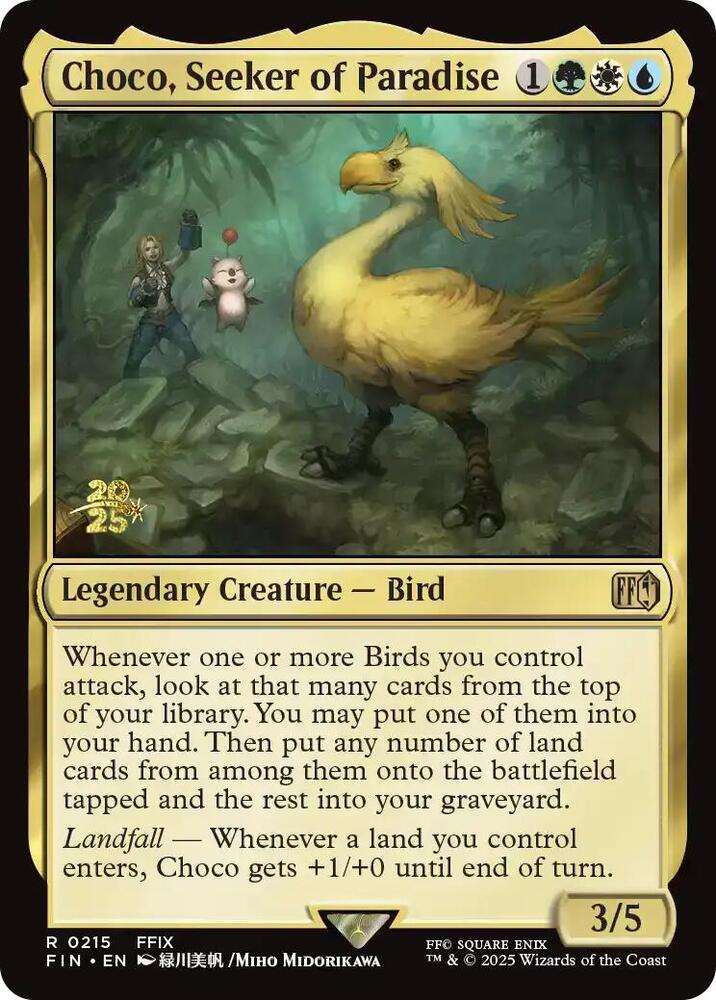 Choco Seeker of Paradise 215s/116 (Prerelease Cards)  - Foil | Good Games Modbury