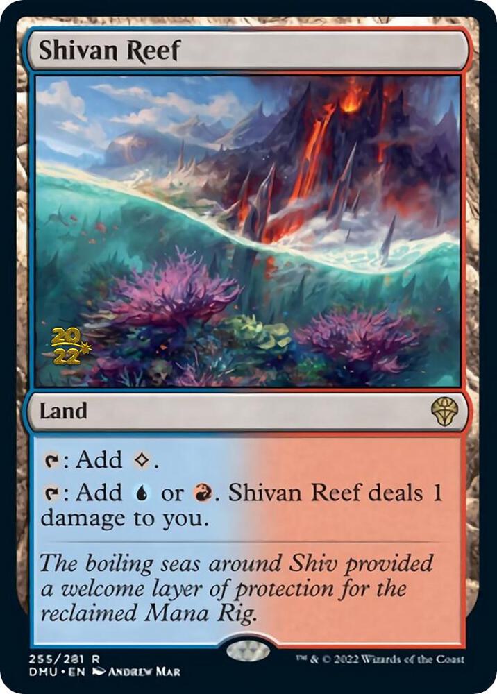 Shivan Reef 255s/161 (Prerelease Cards)  - Foil | Good Games Modbury