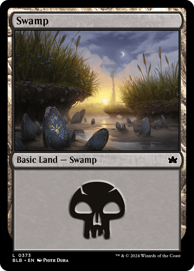 Swamp (0373) [Bloomburrow] | Good Games Modbury