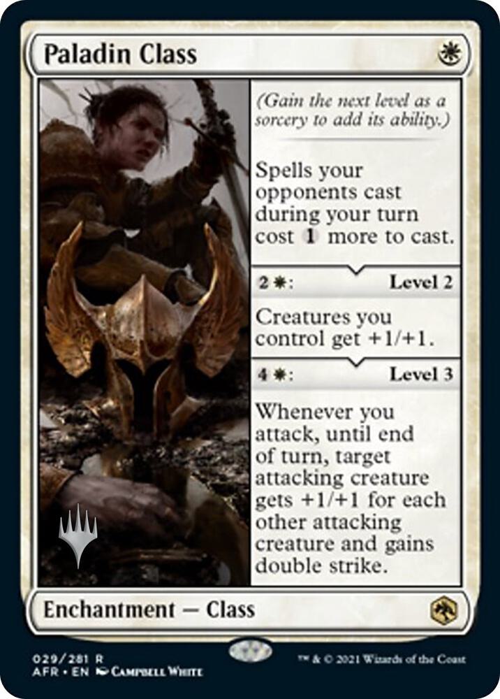 Paladin Class 29 (Promo Pack: Adventures in the Forgotten Realms)  | Good Games Modbury