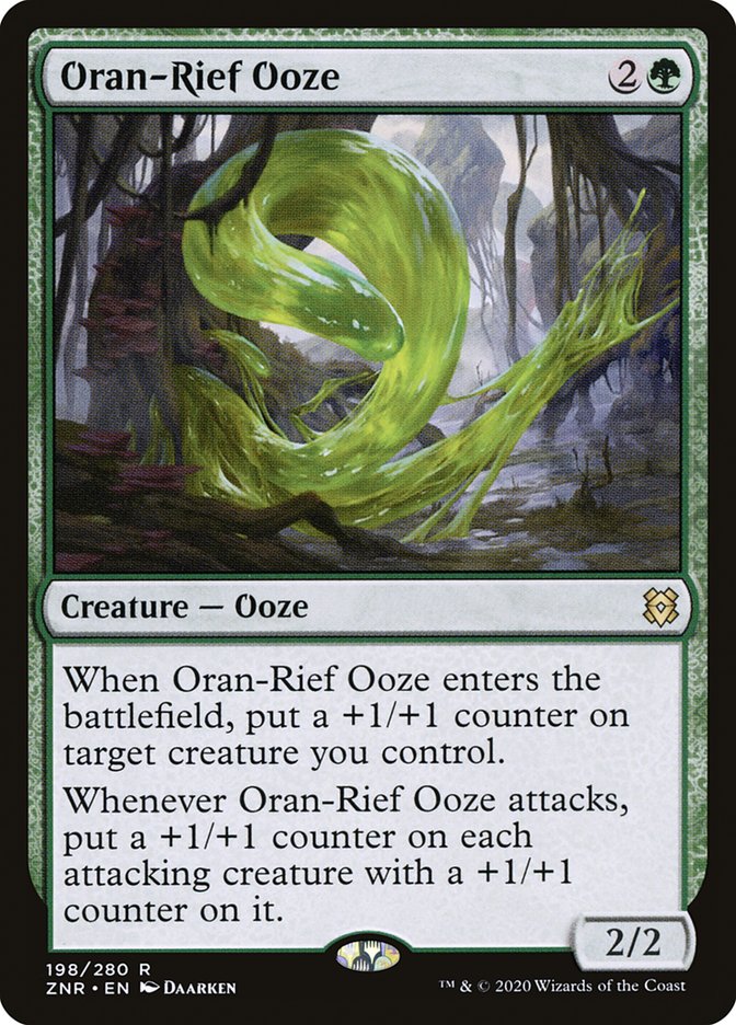 Oran-Rief Ooze 198/280 (Zendikar Rising)  | Good Games Modbury