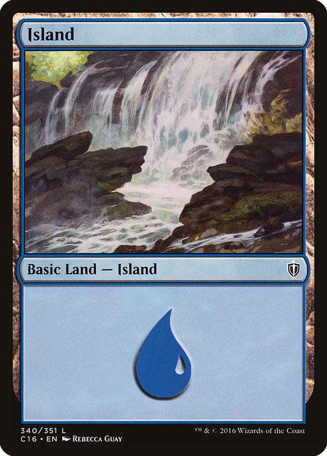 Island (340) [Commander 2016] | Good Games Modbury