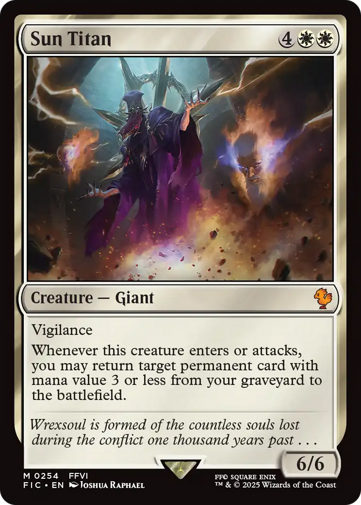 Sun Titan [FINAL FANTASY Commander] | Good Games Modbury