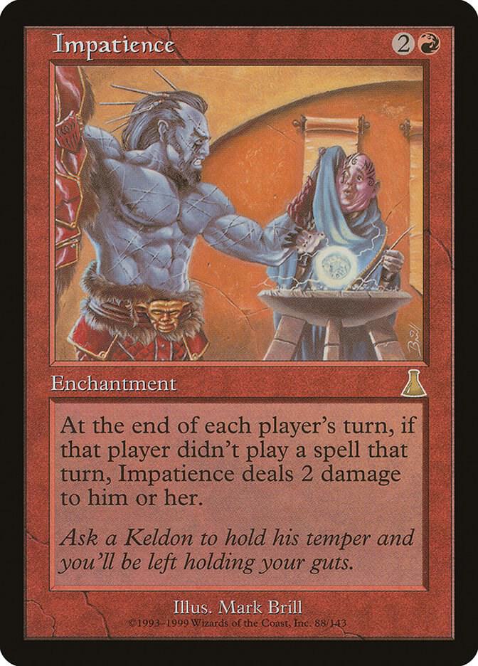 Impatience 88/143 (Urza's Destiny)  | Good Games Modbury