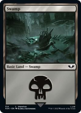Swamp 314 (Universes Beyond: Warhammer 40,000)  | Good Games Modbury