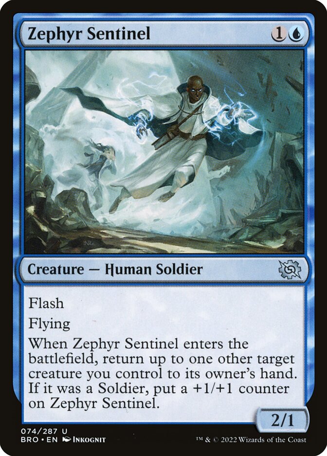 Zephyr Sentinel 74/287 (The Brothers' War)  | Good Games Modbury