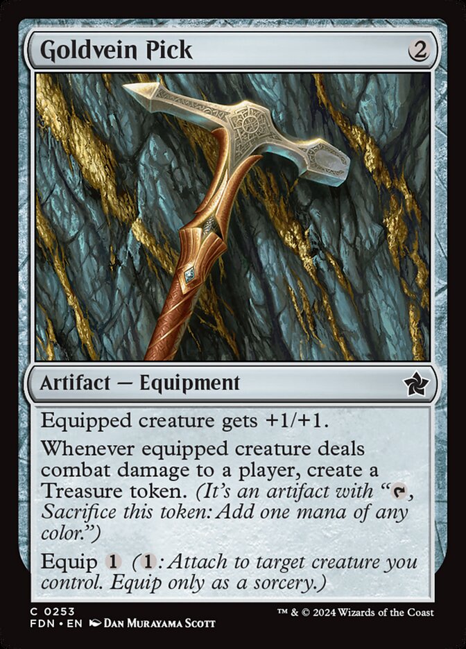 Goldvein Pick 253/291 (Foundations)  - Foil | Good Games Modbury
