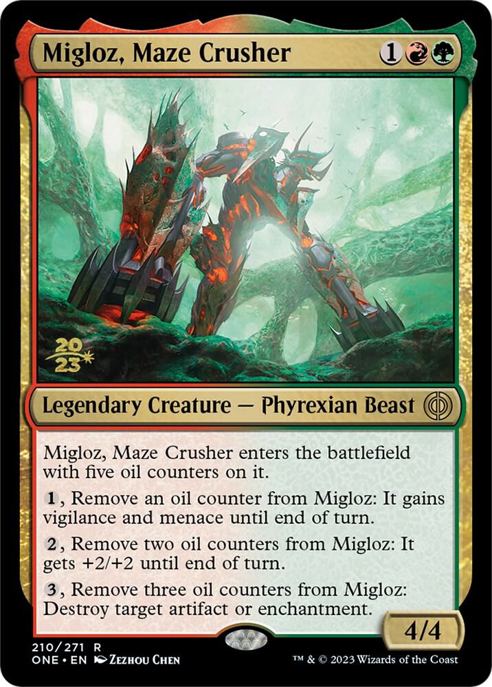 Migloz Maze Crusher 210s/160 (Prerelease Cards)  - Foil | Good Games Modbury